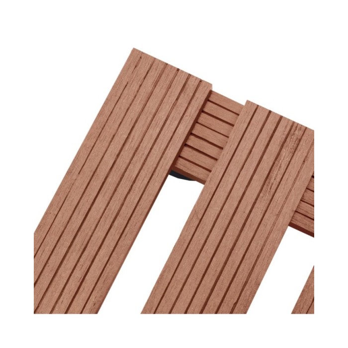 Chariots à plantes 2 pcs Marron 30x30x7,5 cm WPC