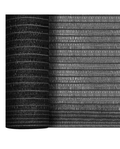 Filet brise-vue Anthracite 3,6x25 m PEHD 175 g/m²