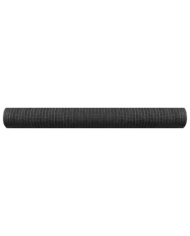 Filet brise-vue Anthracite 3,6x25 m PEHD 175 g/m²