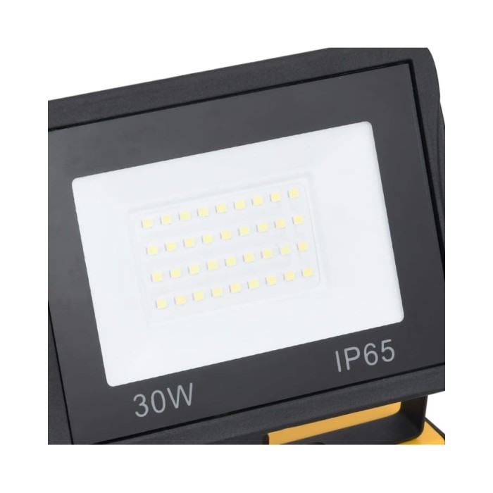 Projecteur à LED avec poignée 2x30 W Blanc froid 