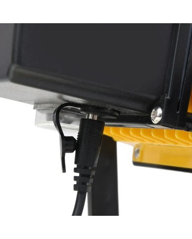 Projecteur à LED rechargeable avec poignée 30 W Blanc chaud 