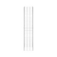 Lits surélevés en gabion 3 pcs 30x30x150 cm Fer