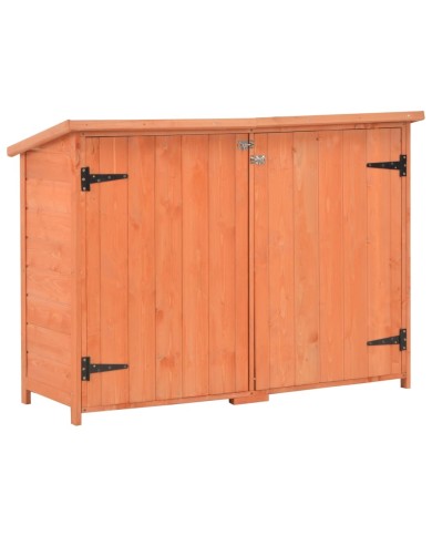 Abri de stockage de jardin 120x50x91 cm Bois