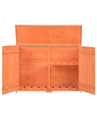 Abri de stockage de jardin 120x50x91 cm Bois