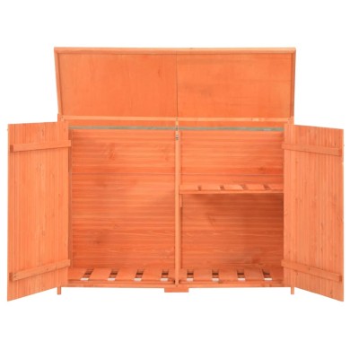 Abri de stockage de jardin 120x50x91 cm Bois