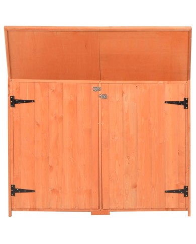 Abri de stockage de jardin 120x50x91 cm Bois