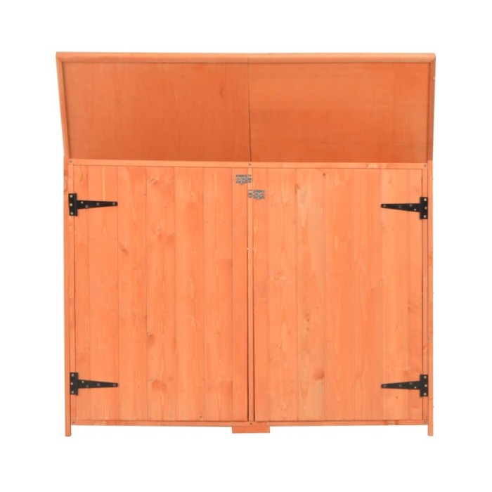 Abri de stockage de jardin 120x50x91 cm Bois