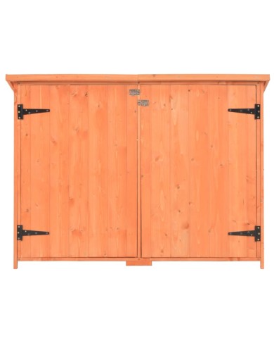 Abri de stockage de jardin 120x50x91 cm Bois