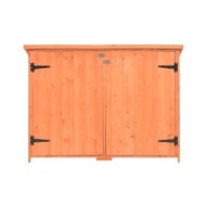 Abri de stockage de jardin 120x50x91 cm Bois
