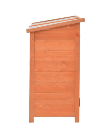 Abri de stockage de jardin 120x50x91 cm Bois