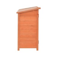 Abri de stockage de jardin 120x50x91 cm Bois