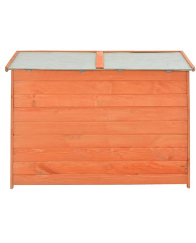 Abri de stockage de jardin 120x50x91 cm Bois