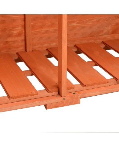 Abri de stockage de jardin 120x50x91 cm Bois