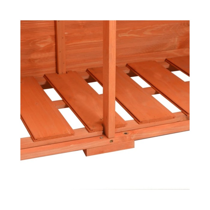 Abri de stockage de jardin 120x50x91 cm Bois