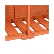 Abri de stockage de jardin 120x50x91 cm Bois
