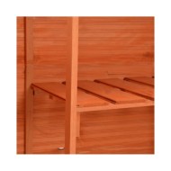 Abri de stockage de jardin 120x50x91 cm Bois
