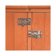 Abri de stockage de jardin 120x50x91 cm Bois