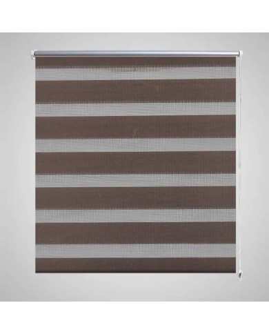 Store enrouleur tamisant 140 x 175 cm marron
