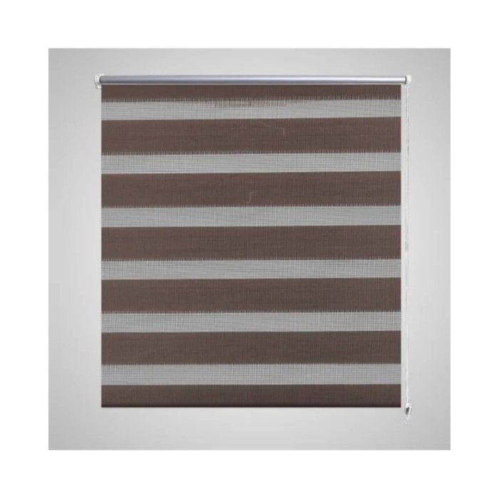 Store enrouleur tamisant 140 x 175 cm marron