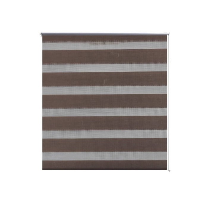 Store enrouleur tamisant 140 x 175 cm marron