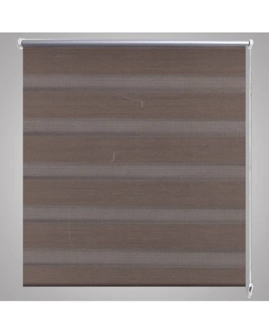 Store enrouleur tamisant 140 x 175 cm marron