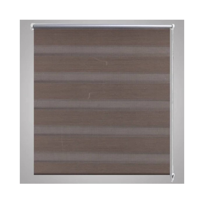 Store enrouleur tamisant 140 x 175 cm marron