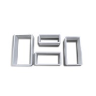 Etagères Design Murale 4 Cubes blanc