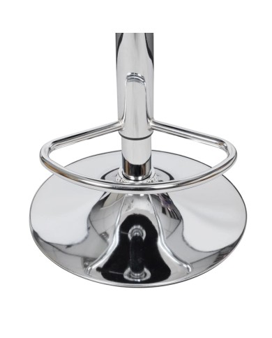 Tabourets de bar 2 pcs Marron Similicuir