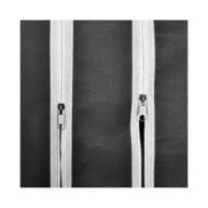 Armoire avec compartiments et tiges 45 x 150 x 176 cm Noir  