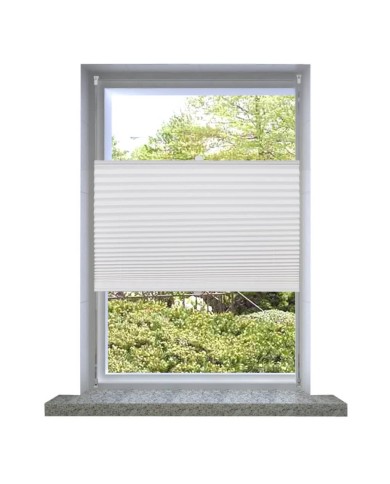 Store plissé 110x150 cm Blanc 