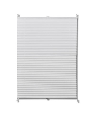Store plissé 110x150 cm Blanc 