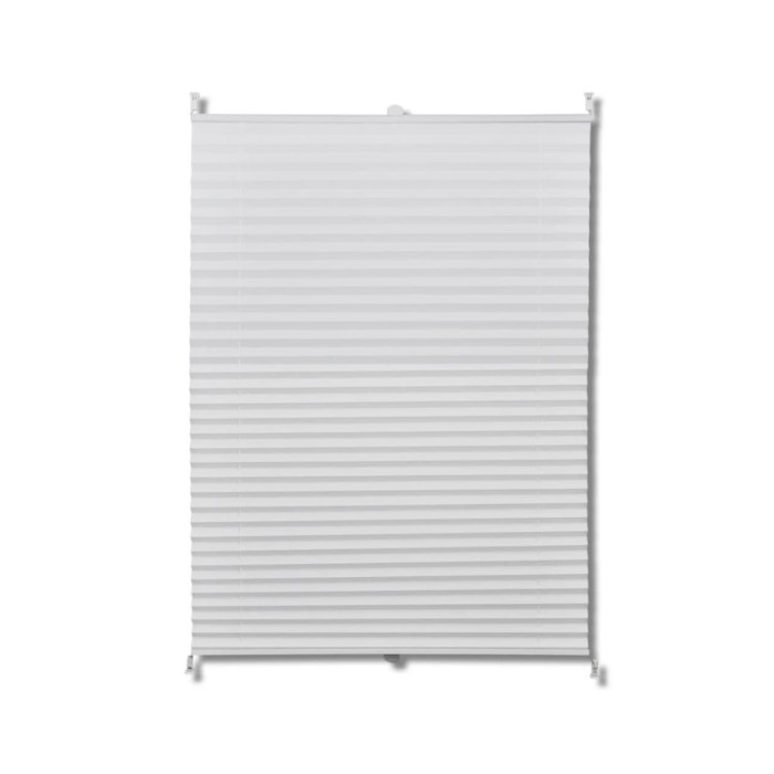 Store plissé 110x150 cm Blanc 