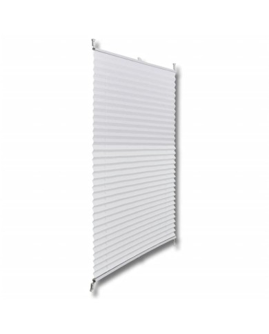 Store plissé 110x150 cm Blanc 