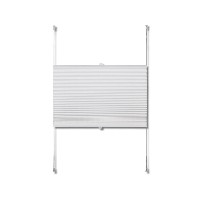 Store plissé 110x150 cm Blanc 