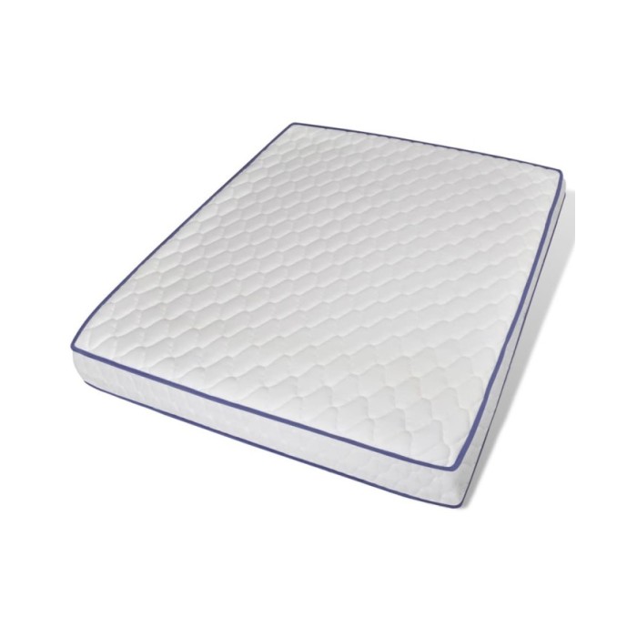 Matelas en mousse à mémoire de forme 200 x 160 x 17 cm 
