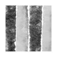 Moustiquaire Gris et blanc 100x220 cm Chenille 