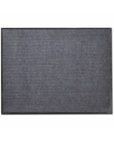 Tapis d'entrée PVC Gris 90 x 120 cm