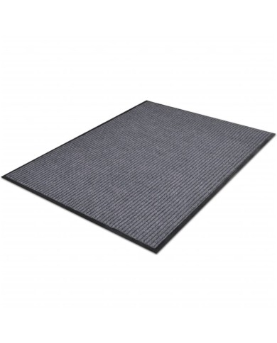 Tapis d'entrée PVC Gris 90 x 120 cm