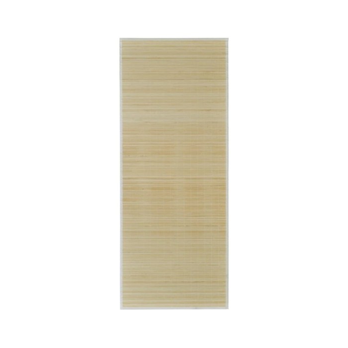 Tapis en bambou naturel à latte Rectangulaire 150 x 200 cm