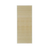 Tapis en bambou naturel à latte Rectangulaire 150 x 200 cm