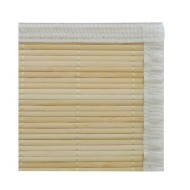 Tapis en bambou naturel à latte Rectangulaire 150 x 200 cm
