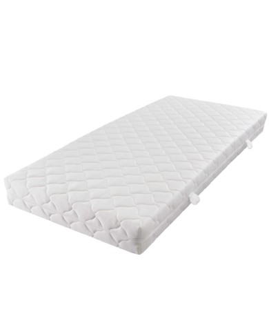 Matelas avec housse lavable 200 x 180 x 17 cm 