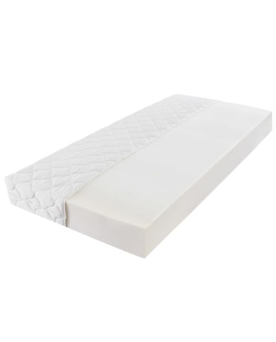 Matelas avec housse lavable 200 x 180 x 17 cm 