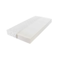 Matelas avec housse lavable 200 x 180 x 17 cm 
