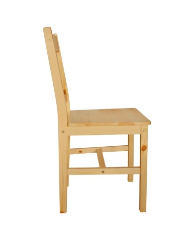 Chaises de salle à manger 4 pcs Bois de pin