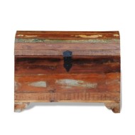 Coffre de rangement Bois de récupération massif 