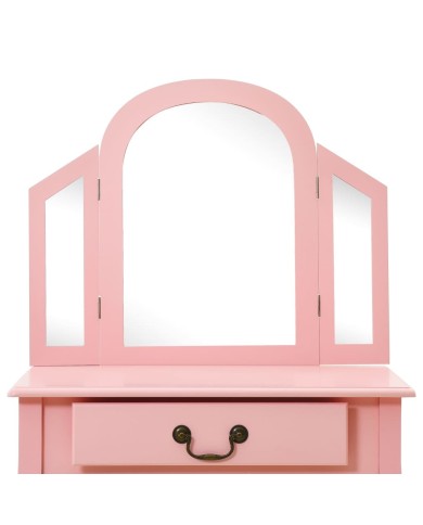 Table de coin avec 1 tiroir vintage Style d'aviation 