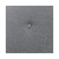 Fauteuil Gris clair Tissu