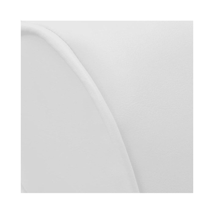 Chaise longue Blanc Similicuir