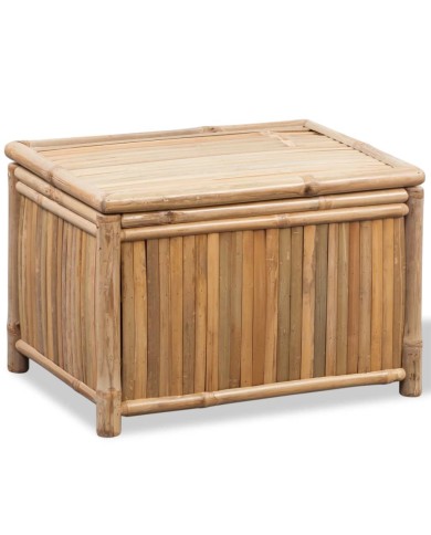 Boîte de rangement 3 pcs Bambou 